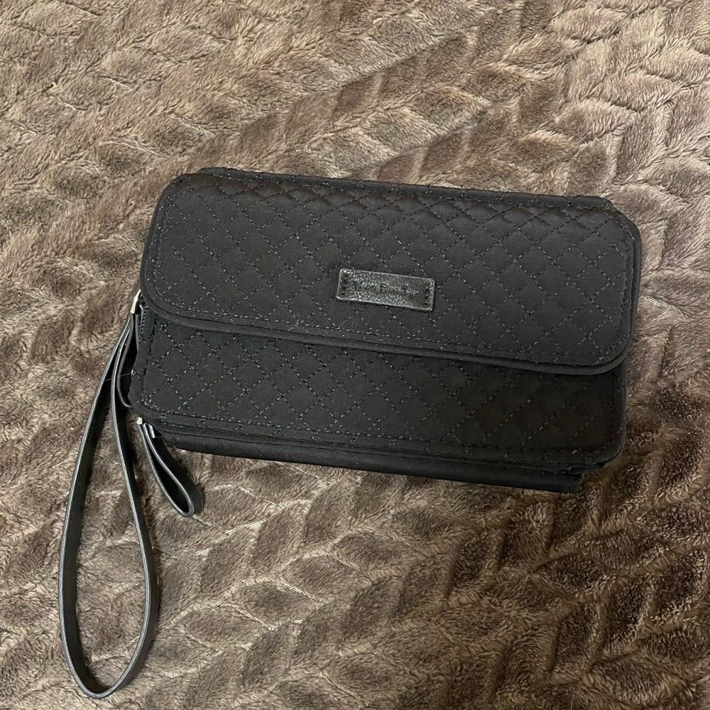Vera Bradley RFID All in One Wristlet in Black